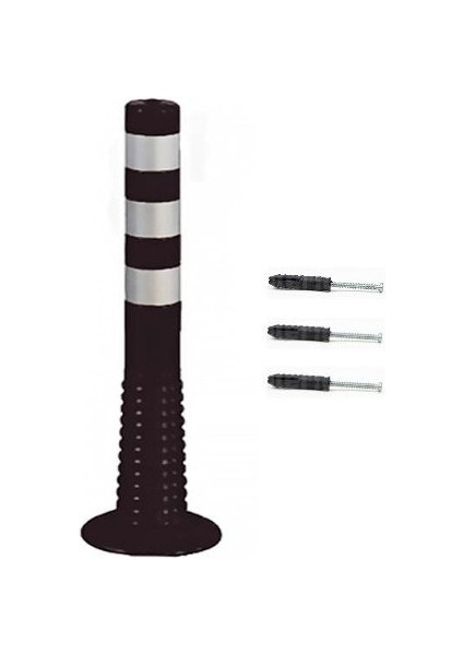 5 Adet Siyah Renk Otopark Düzenleyici 75 cm Eco Delinatör fiyatları