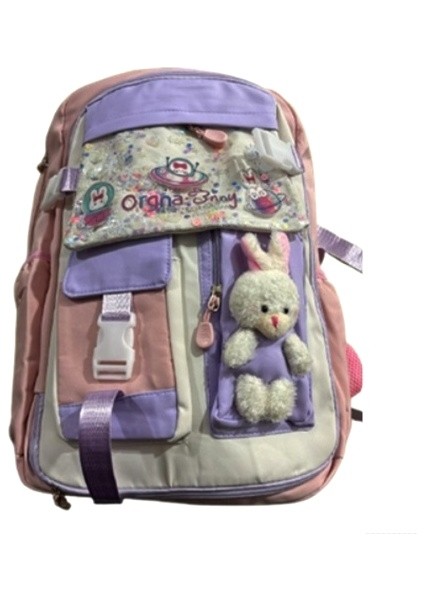 Orgna Bnny Peluş Ayıcıklı Sırt Çantası 8588