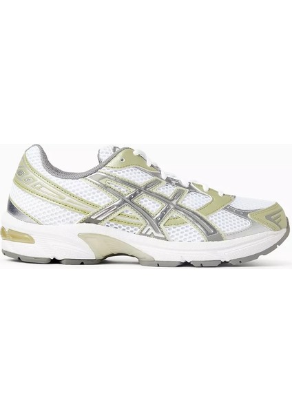 GT-2160 Beyaz Yeşil Sneaker Gel Tabanlı Retro File Spor Ayakkabı Unisex