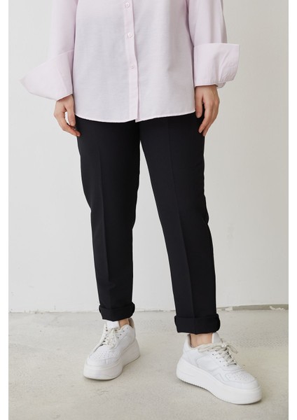 Kumaş Pantolon-Siyah modelleri