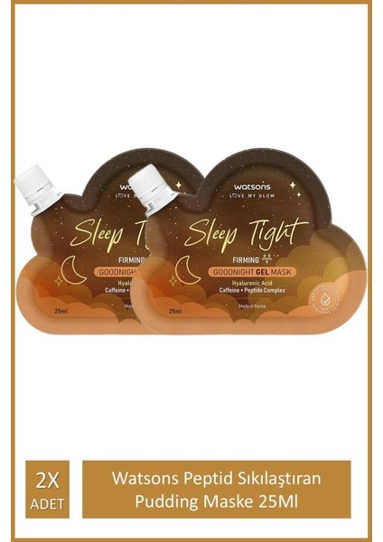 Peptid Sıkılaştıran Pudding Maske 25 ml x 2