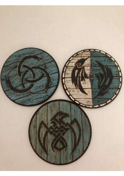 El Yakması Ahşap Bardak Altlığı fiyatları