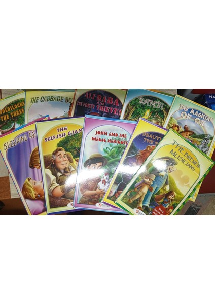 Altın Bilgi Ali Baba Ve Kırk Haramiler İngilizce Hikaye Seti 10 Kitap fiyatları