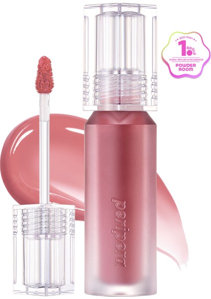 Doğal Tonlarda, Uzun Süre Kalıcı, Işıltılı Tint PERIPERA Water Bare Tint (11 Hip Rose) (Hip Gray)