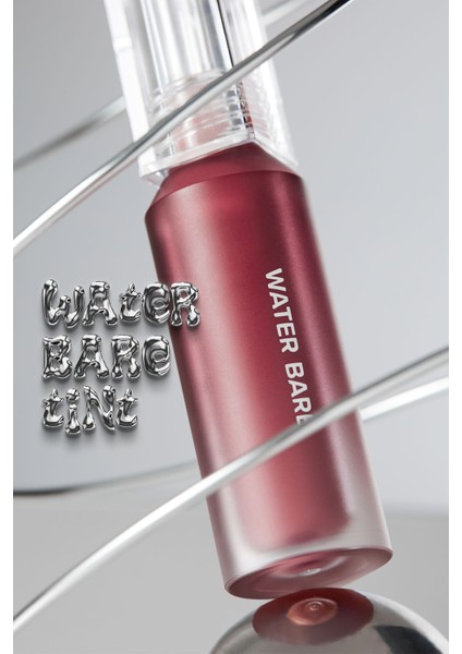 Doğal Tonlarda, Uzun Süre Kalıcı, Işıltılı Tint PERIPERA Water Bare Tint (11 Hip Rose) (Hip Gray)