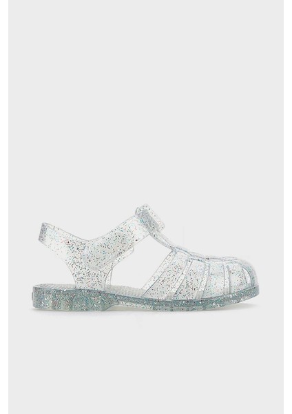 Clasıca Cristal Kaymayı Önleyen Kemerli Sandalet Kız Çocuk Sandalet S10329