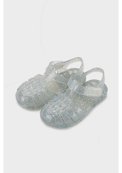 Clasıca Cristal Kaymayı Önleyen Kemerli Sandalet Kız Çocuk Sandalet S10329 fiyatları