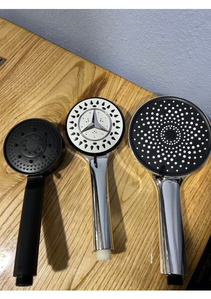 Gümüş Desenli 4 Fonksiyonlu El Duşu – Dekoratif ve Ergonomik Tasarım modelleri