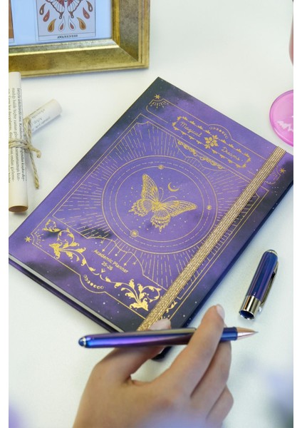 Sert Kapak A5 Akademik Ajanda 2025-2026.LASTIKLI fiyatları