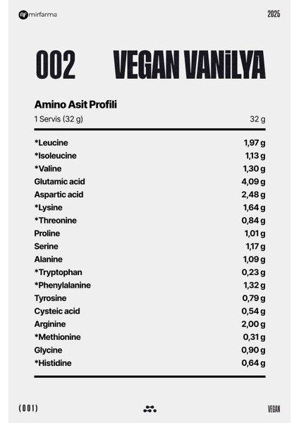 Vegan Protein - Vanilyalı Dondurma 480 gr - 15 Servis fırsatları