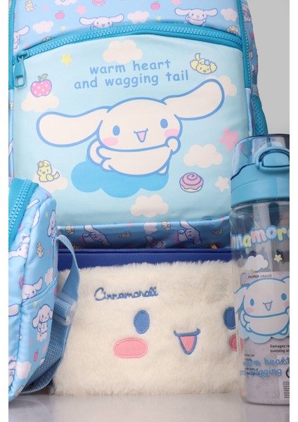 Ile Yeni Sezon Lisanslı Cınnamorol Okul,termoslu Beslenme ve Kalem Çantası Ile 500 ml Matara ve 2 Katlı Beslenme Kabı / Lunch Box "ıslak Mendil Hediyeli" fiyatları
