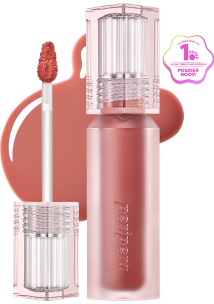 Doğal Tonlarda, Uzun Süre Kalıcı, Işıltılı Tint PERIPERA Water Bare Tint (02 Universal Coral)