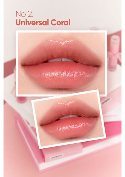 Doğal Tonlarda, Uzun Süre Kalıcı, Işıltılı Tint PERIPERA Water Bare Tint (02 Universal Coral) fiyatları
