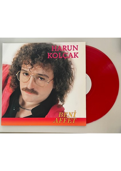 Harun Kolçak Beni Affet Lp Plak (Kırmızı Plak)
