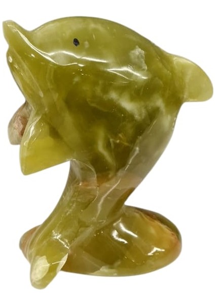 Orjinal Onxy Taşı Yunus Balığı Biblo modelleri