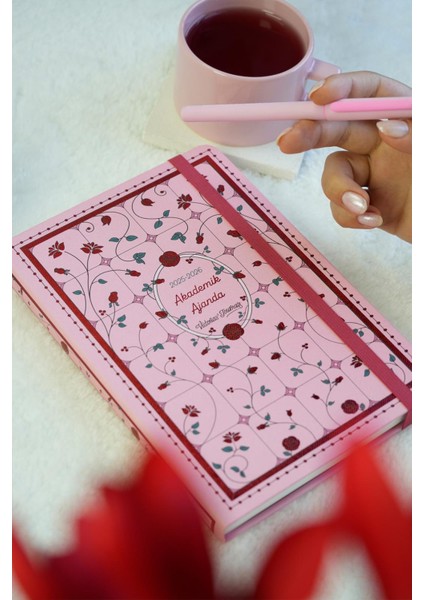 Sert Kapak A5 Akademik Ajanda 2025-2026.LASTIKLI fiyatları