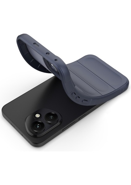 Honor 400 Kılıf Esnek Tpu Oyuklu Arka Yüzey Tasarımlı F10T Etnik Silikon Kapak - Siyah