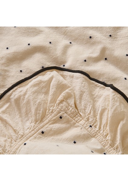 Soft Volute Çift Kişilik Nevresim Takımı - Krem fırsatları