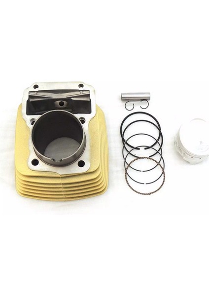 Motorsiklet CG125 cc Sarı Gold 56.5mm Silindir Piston Segman Takımı
