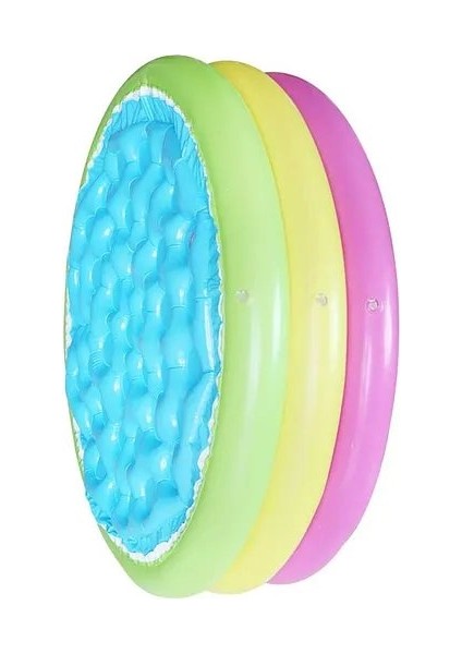 Mia 130X30 Şişme Tabanlı Bahçe Plaj Aile-Çocuk Havuzu ( Yükseklik30 Cm)
