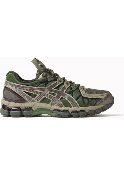 x Kiko Kostadinov UB10-S Gel-Kayano 20 Khaki Sneaker Yüksek Konforlu Sanatsal Tasarım