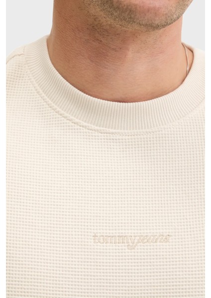 Pamuklu Regular Fit Bisiklet Yaka Sweat Erkek Sweat DM0DM21622 Ach indirimleri