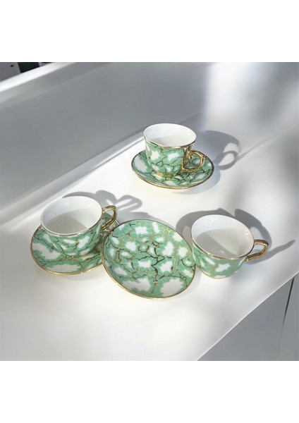 Yaldızlı Porselen Türk Kahve Fincan Seti 2Lİ fiyatları