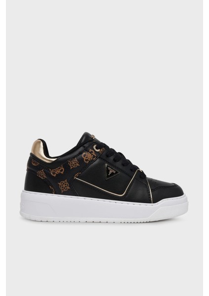 Delove 4g Logolu Sneaker Ayakkabı FLTDELFAL12 Bayan Ayakkabı Fltdel FAL12 Black
