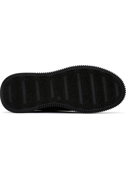 Erkek Siyah Bağcıklı Deri Sneaker 25WFD6761FT fırsatları
