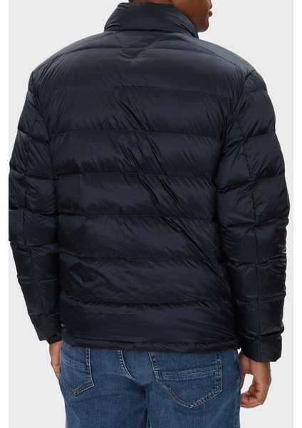 Regular Fit Dik Yaka Kapitoneli Logolu Mont Erkek Mont DM0DM21937 C1G modelleri