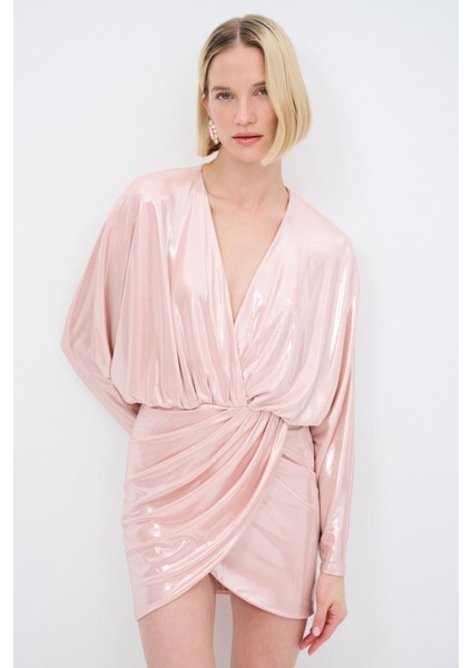 Moda Tutkusu Drape Detaylı Elbise fırsatları