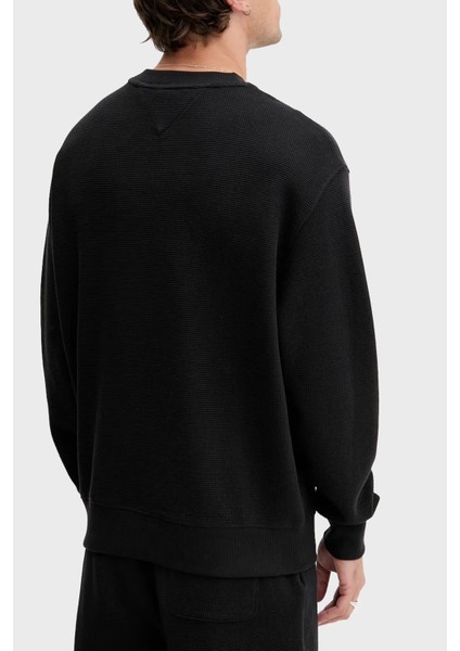 Pamuklu Regular Fit Bisiklet Yaka Sweat Erkek Sweat DM0DM21622 Bds fiyatları