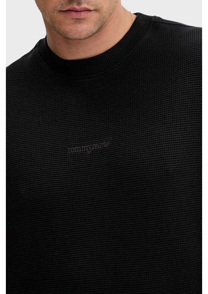 Pamuklu Regular Fit Bisiklet Yaka Sweat Erkek Sweat DM0DM21622 Bds modelleri
