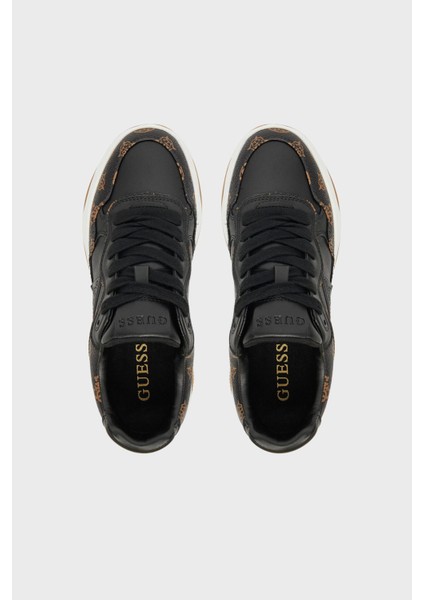 Happy3 4g Logolu Kalın Taban Sneaker Ayakkabı FLTHPYFAL12 Bayan Ayakkabı Flthpy FAL12 Blkbr fiyatları