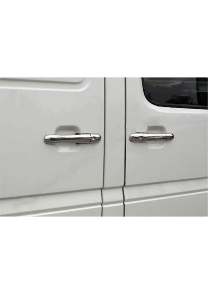 Mercedes Vito W638 Uyumlu 1998-2003 Krom Kapı Kolu 4 Kapı 4 Kapı Delikli Paslanmaz Çelik fiyatları