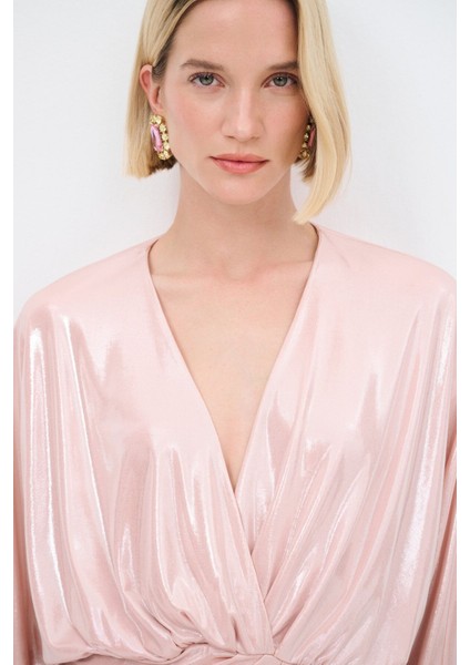 Mert Aslan Kolsuz Desenli Elbise fiyatları