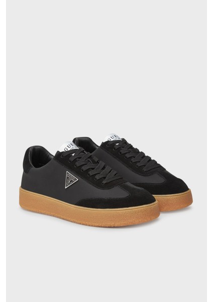 Wiman Logolu Hakiki Deri ve Süet Detaylı Sneaker Ayakkabı FMTWIMLEA12 Erkek Ayakkabı Fmtwım LEA12 Black fiyatları