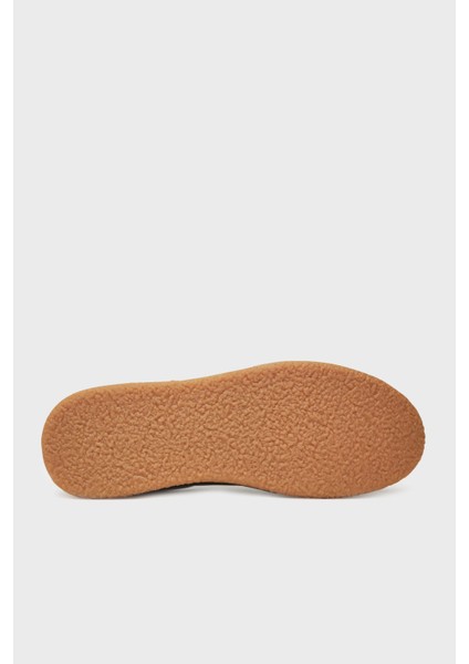 Wiman Logolu Hakiki Deri ve Süet Detaylı Sneaker Ayakkabı FMTWIMLEA12 Erkek Ayakkabı Fmtwım LEA12 Black