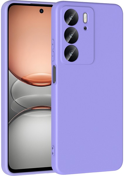 Realme C75 Kılıf Alt Mara Lansman Kapak - Lila