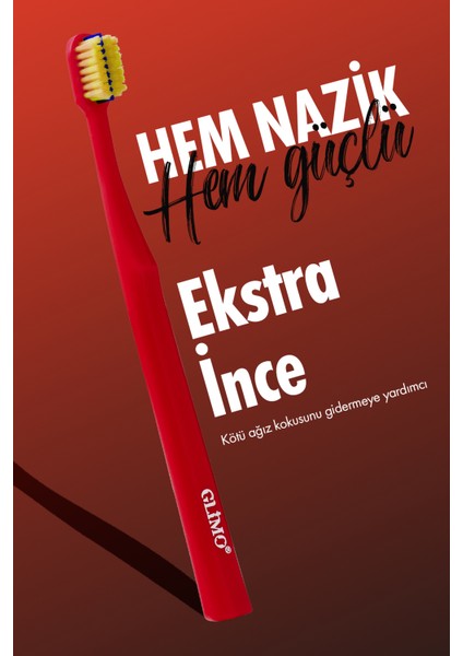 Ortodontik Diş Fırçası 4000 | Fda Onaylı,bpa Içermez,diş Teli Temizliği | 0,12 Mm Fırça Kılı, Bordo fırsatları
