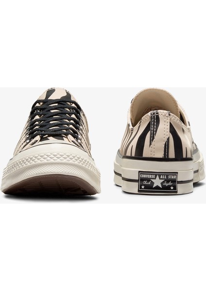 Chuck 70 Zebra Print Unisex Bej SNEAKER.271 modelleri