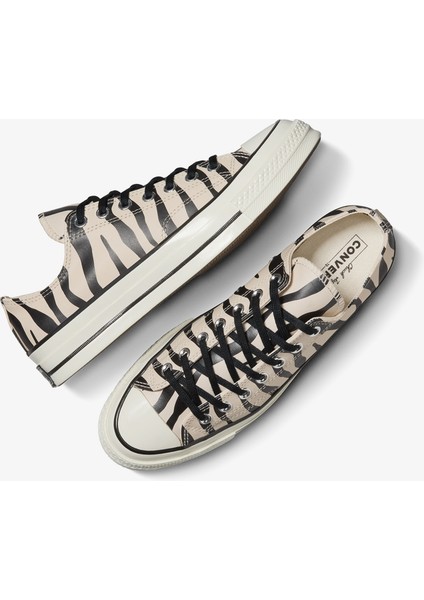 Chuck 70 Zebra Print Unisex Bej SNEAKER.271 indirimleri