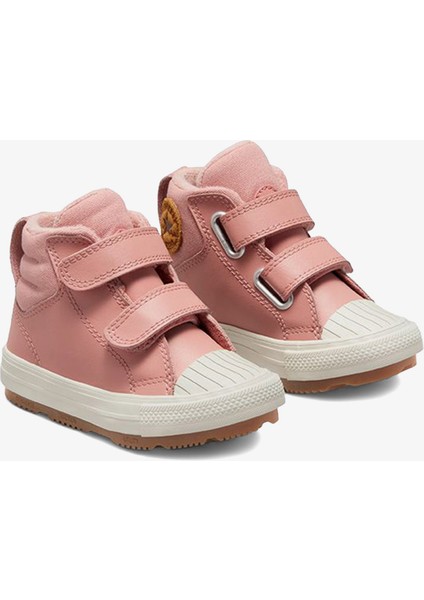 Chuck Taylor All Star Berkshire Çocuk Pembe Deri Bot.668 fırsatları