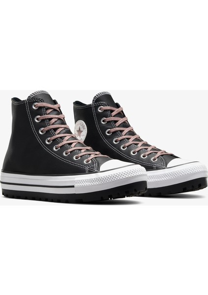 Chuck Taylor All Star City Trek Unisex Siyah Deri Bot.001 fiyatları