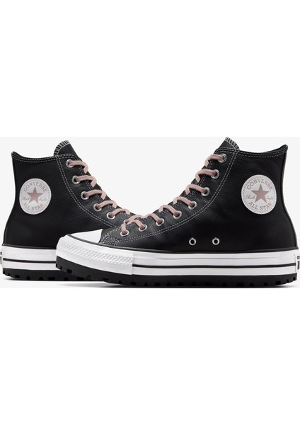 Chuck Taylor All Star City Trek Unisex Siyah Deri Bot.001 indirimleri
