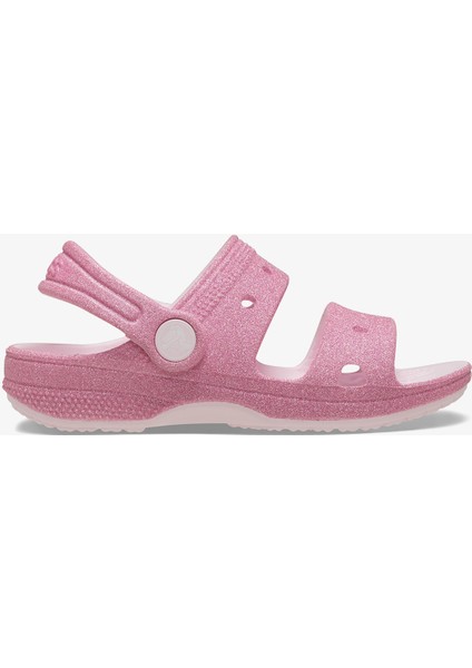 Classic Glitter Çocuk Pembe Sandalet.6zw
