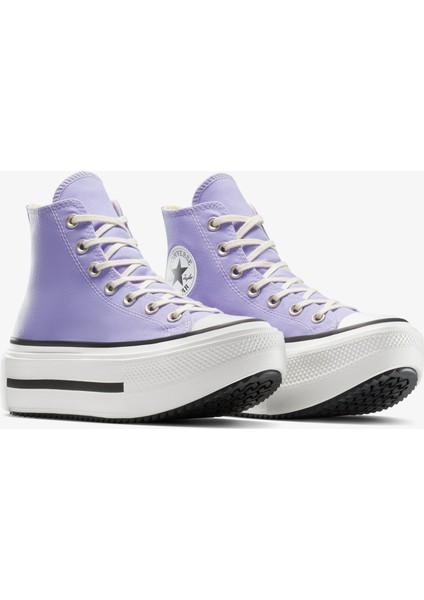 Chuck Taylor All Star Lift Double Stack Unisex Mor SNEAKER.513 fiyatları