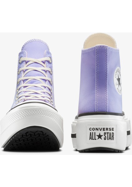 Chuck Taylor All Star Lift Double Stack Unisex Mor SNEAKER.513 modelleri