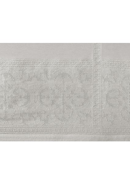 Moroccon Masa Örtüsü - Açık Gri - 160X230 cm fırsatları