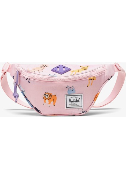 Heritage Classic Printed Unisex Pembe Bel ÇANTASI.06613